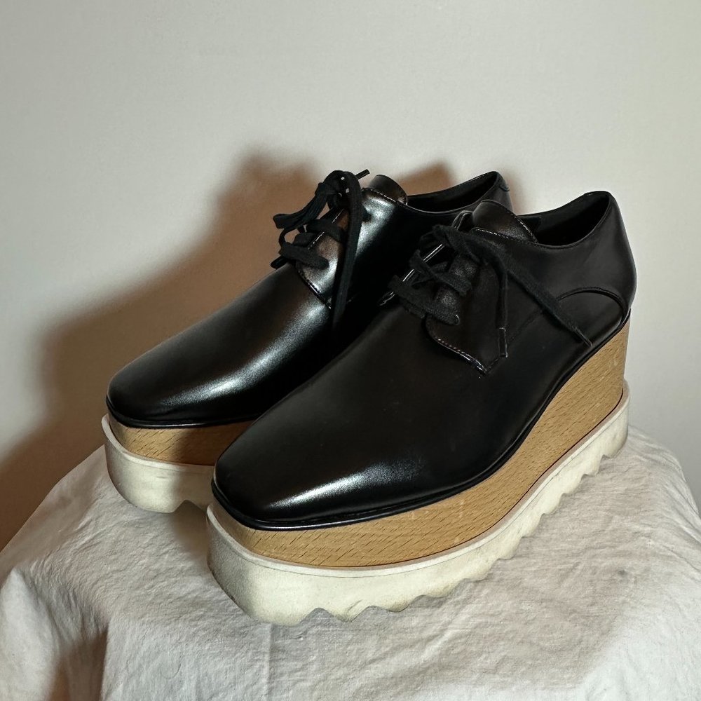 Authentic Stella McCartney Elyse Derbys PLATFORM